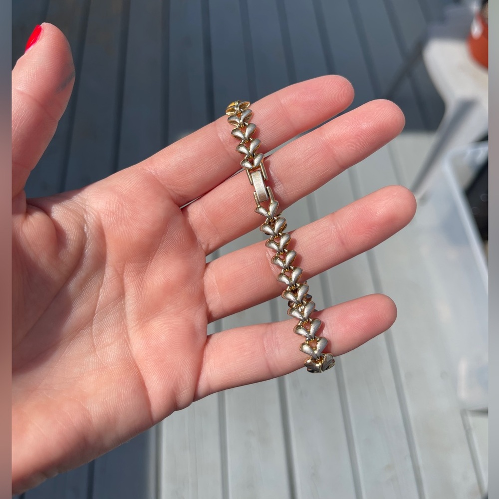 Vintage Gold Link Bracelet